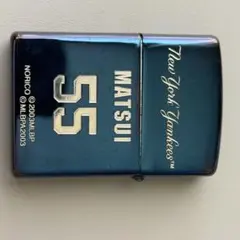 お値下げしました。新品zippo松井秀喜ライター（シリアルナンバー入り） お値下げしました。新品zippo松井秀喜ライター（シリアル