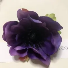 クリップ付き花飾り