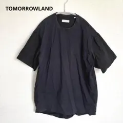 TOMORROWLAND トゥモローランド　異素材 コンビ Tシャツ 前後　S