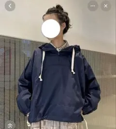 BEAMS BOY ビームスボーイ サイドボタン アノラックパーカー