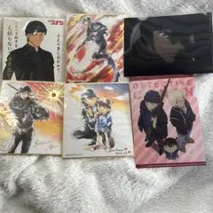 名探偵コナン 赤井秀一 安室透 クリアファイル 2枚 色紙4枚セット