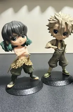 Q posket フィギュア 不死川実弥 伊之助鬼滅の刃セピアカラー