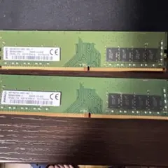 킹스톤 DDR4 4GB 메모리 2개 세트