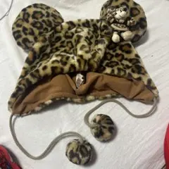 ディズニー ファンキャップ ヒョウ柄