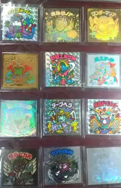 ビックリマンチョコ第10～15段ヘッド+おまけ