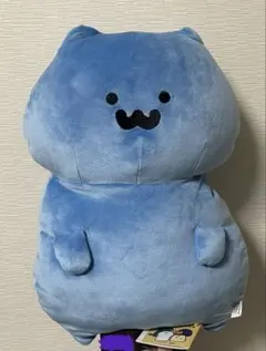 お文具といっしょ　もちもちぬいぐるみXL プレミアム 猫さん　①
