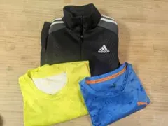 adidasジャケットとPUMA Tシャツセット