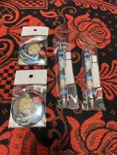 アクションシリーズ 炎炎ノ消防隊　アーサー・ボイル　缶バッジ ボールペン