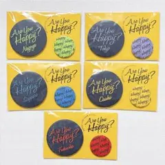 嵐ライブツアーコンサート会場限定グッズ Are you happy バッジセット