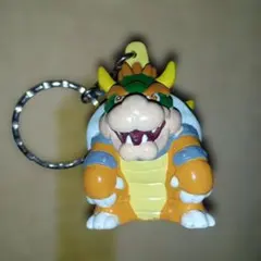 レトロ　スーパーマリオRPG　クッパ　キーホルダー