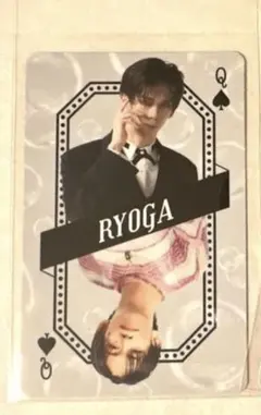 超特急 リョウガ AwA AwA トランプ風 トレカ