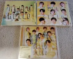 Snow Man【HELLO HELLO】3形態セット初回盤AB通常盤スノーマン