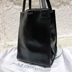 美品✨J&M DAVIDSON ベル ウィズ スタッズ トートバッグ 黒 保存袋のサムネイル