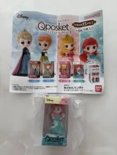 ディズニー　キューポス　ミニチュアコレクション3 アリエル