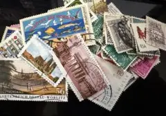 海外 使用済切手 コレクション 約110枚