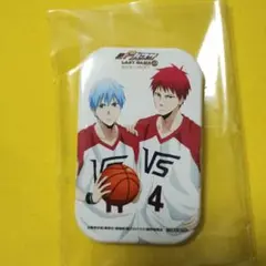 黒子のバスケ　赤司征十郎＆黒子テツヤ　LASTGAME8周年記念スクエア缶バッジ