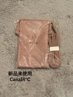 Canal 4℃ ピンク スマホショルダーバッグのサムネイル