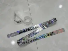 Snow Man Dome Tour 2025-2026 ON 銀テープ 音符