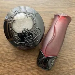 ANNA SUI アナスイ 黒ラメ アイシャドウ リップ セット