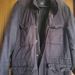 T*u様 Gap ミリタリージャケット ブラック XL