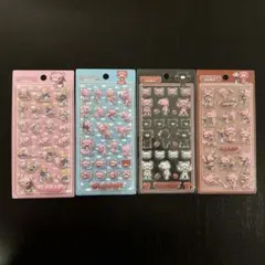 グルーミー パフポップシール 4種セット 正規品 GLOOMY