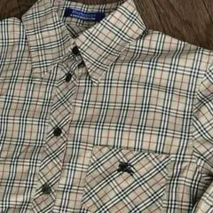 Burberrys Blue Label ノバチェック　長袖シャツ　Mのサムネイル