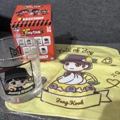 一番くじ TinyTAN グラス賞 ジョングク　ミニタオルセットのサムネイル