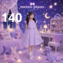美品 メゾピアノ mezzo piano シェルワンピース ラベンダー 140 2026年最新】メゾピアノ140 ワンピースの人気アイテム - メルカリ