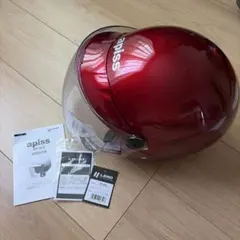 LEAD apiss ジェットヘルメット AP-603 レッドのサムネイル