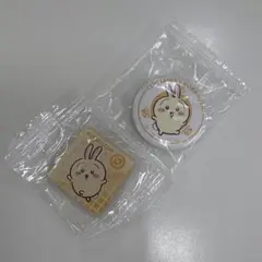 ちいかわ くら寿司 うさぎ マグネット 缶バッジ