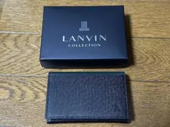 LANVIN COLLECTION 名刺入れ ブラック　未使用新品！