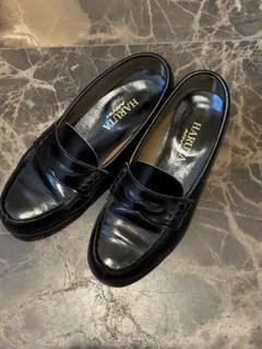 HARUTA ブラック ローファー　24 E