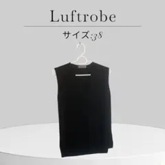 極美品 Luftrobe ルフトローブ ブラック ノースリーブ オフィスのサムネイル