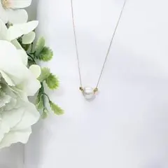 lilas 本真珠 一粒 パール 9.4mm K18 YG ネックレス - メルカリ