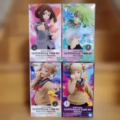 ヒロアカGLITTER & GLAMOURS フィギュア 4点セット