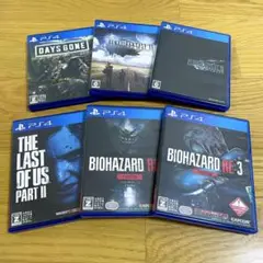 【名作まとめ】PS4用ソフト6本セット