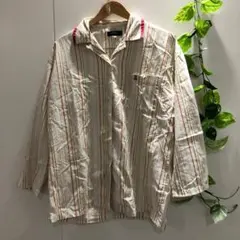 ランバンコレクション パジャマセット ストライプ 上下セット 上品のサムネイル