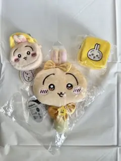 【新品】ちいかわ うさぎ 3点セット ミニポーチ トートミニ ミラー プライズ