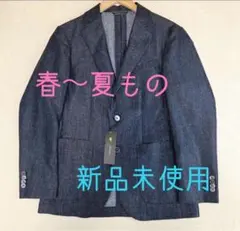 未使用タグ付き★ゴールデンベア　サマージャケット　ネイビー　Mのサムネイル