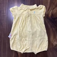 ポロ・ラルフ・ローレン イエローロンパース