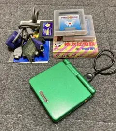 ゲームボーイアドバンスSP ゲームソフト4本付き