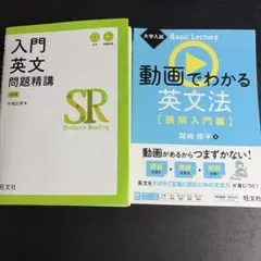 入門英文問題精講 4訂版 動画でわかる英文法 2冊セット