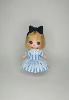 2048☆　ハンドメイド　ぷちリカちゃん　ワンピース　服