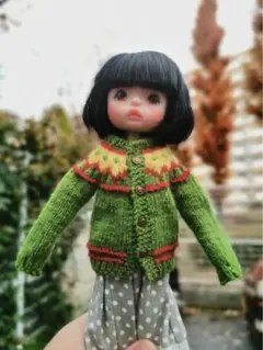 Momoko、ネオブライス ,Blythe さん手編セータ-2