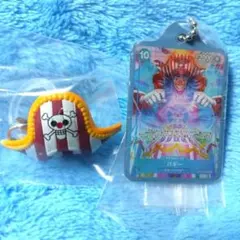 ワンピース バギーめじるし&メタルチャーム2点セット