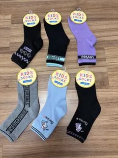 キッズ靴下 6足セット 19-24cm