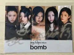 ILLIT bomb 撮り下ろしチェキ 直筆サイン 当選 イロハ ILLIT bomb 撮り下ろしチェキ 直筆サイン 当選 イロハ bomb【CD