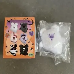 ディズニー ハロウィーン2025 おばけ ぬいぐるみチャーム　ホワイト　白