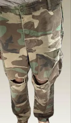 アナクロノームカーゴパンツ 迷彩 XL アナクロノームカーゴパンツ 迷彩 XL - メルカリ