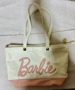 Barbie トートバッグ ホワイト ピンクのサムネイル
